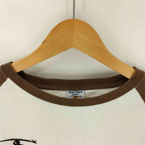 SURFWAVE ツートン ラグランカットソー メンズ import:M