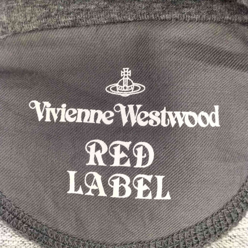 ヴィヴィアンウエストウッドレッドレーベル Vivienne Westwood RED LABEL オーブプリントダブルジップアップパーカー サムホール レディース JPN:L