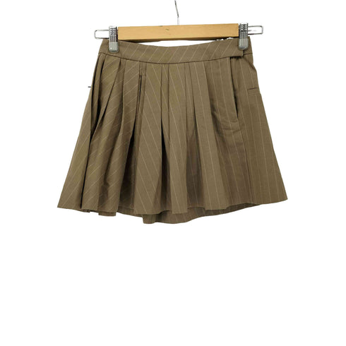 ザラ ZARA ストライプ ミニスカート レディース import:XS