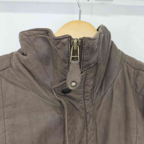 AGGIO GENUINE LEATHERジャケット 韓国製 メンズ import:M