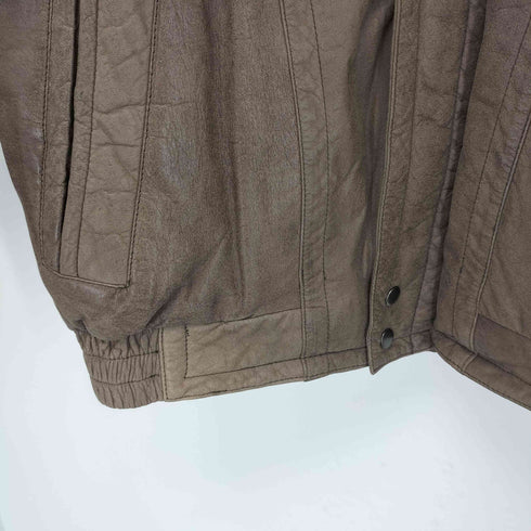AGGIO GENUINE LEATHERジャケット 韓国製 メンズ import:M