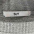 スライ SLY 23SS WAVY PRINT BOX Tシャツ レディース FREE