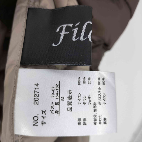 FILOMO スタンドネック ダウン ベスト レディース JPN:M