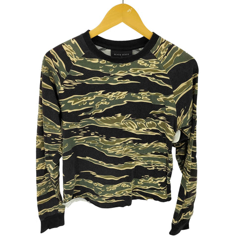 BLACK SCALE 迷彩 L/S Tシャツ レディース import:S