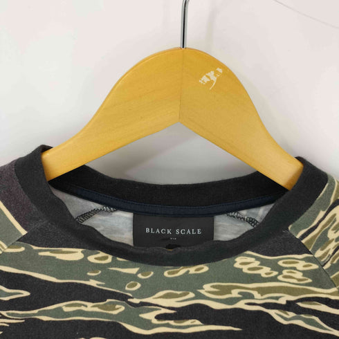 BLACK SCALE 迷彩 L/S Tシャツ レディース import:S