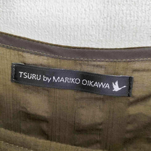 ツルバイマリコオイカワ Tsuru by Mariko Oikawa ボリュームパフスリーブ ロングマキシワンピース レディース FREE