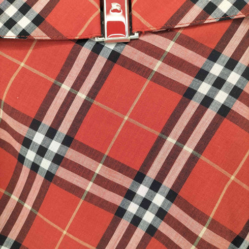バーバリーブルーレーベル BURBERRY BLUE LABEL ノバチェック ベルテッド ミニスカート レディース JPN:36