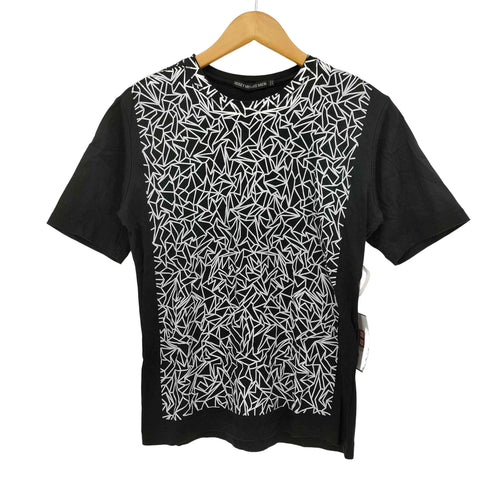 イッセイミヤケメン ISSEY MIYAKE MEN 幾何学柄 クルーネックTシャツ メンズ JPN:1
