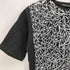 イッセイミヤケメン ISSEY MIYAKE MEN 幾何学柄 クルーネックTシャツ メンズ JPN:1