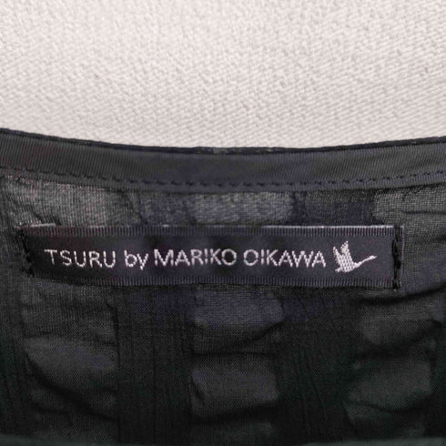 ツルバイマリコオイカワ Tsuru by Mariko Oikawa ボリュームパフスリーブ ロングマキシワンピース レディース FREE