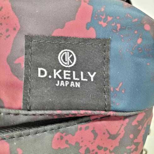 ディーケリー D.KELLY 撥水ナイロンスクエアリュック メンズ