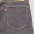 リーバイス Levis 505 ブラックデニム メンズ W33L32
