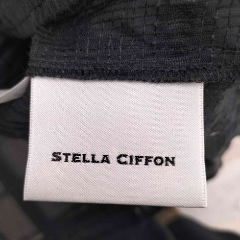 ステラシフォン STELLA CIFFON ワイドスリーブ シアーブラウス レディース JPN:36