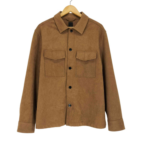 エイチアンドエム H&M フェイクスウェードシャツジャケット メンズ L
