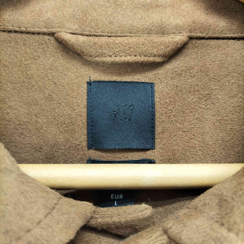 エイチアンドエム H&M フェイクスウェードシャツジャケット メンズ L