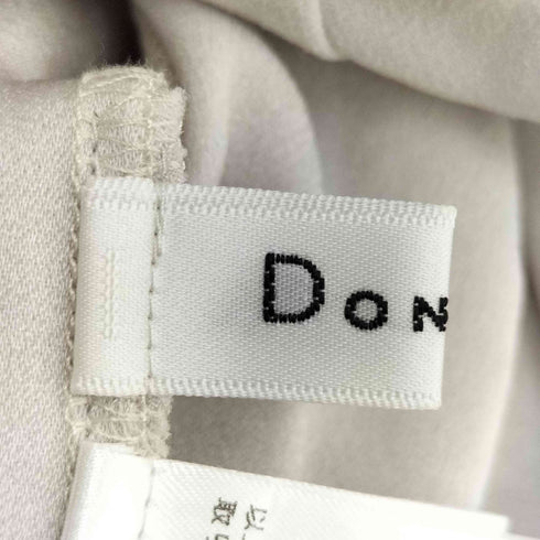 ドニーユ DoNEEyu バックサテン ジョーゼット ドルマン プルオーバー レディース FREE