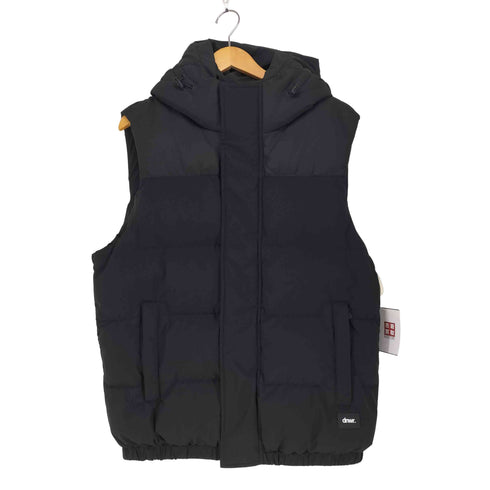 ザラ ZARA フーデッド中綿ベスト メンズ L