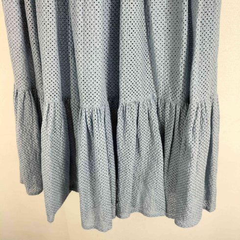 ツルバイマリコオイカワ Tsuru by Mariko Oikawa Fauna ノースリーブ ティアード レースワンピース レディース