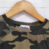 ナインティナインティ 9090 Ameba Logo Camo Cropped Tee レディース S