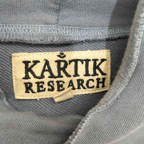 KARTIK RESEARCH エンブロイダリー パーカー メンズ import:S