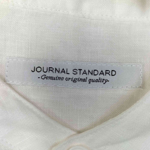 ジャーナルスタンダード JOURNAL STANDARD スーパーリネンBAND リネン バンドカラーシャツ メンズ JPN:S