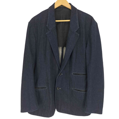 ワイズフォーメン Ys for men 24SS 12oz DENIM 2-BUTTON JACKET WITH GREY STITCH デニム 2ボタン ジャケット LOOK31 メンズ JPN:2