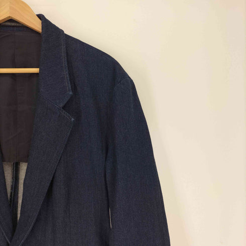 ワイズフォーメン Ys for men 24SS 12oz DENIM 2-BUTTON JACKET WITH GREY STITCH デニム 2ボタン ジャケット LOOK31 メンズ JPN:2
