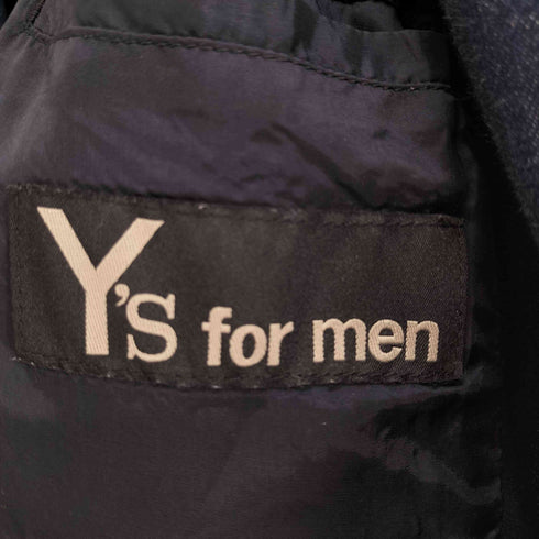 ワイズフォーメン Ys for men 24SS 12oz DENIM 2-BUTTON JACKET WITH GREY STITCH デニム 2ボタン ジャケット LOOK31 メンズ JPN:2