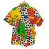 サーフラインハワイ SURF LINE HAWAII ドット マルチカラー 半袖シャツ メンズ import:S