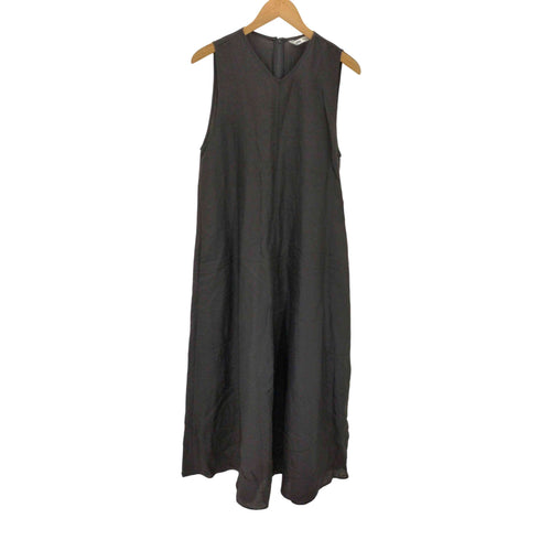 ザラ ZARA LINEN SLEEVELESS DRESS リネン ノースリーブ ワンピース レディース import:M