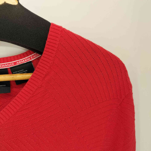 アルマーニエクスチェンジ ARMANI EXCHANGE Vネックニットセーター レディース M