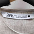 ザラ ZARA セットアップ リネン混ノースリーブトップス スラックス レディース S