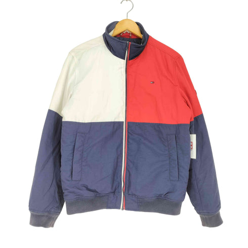 トミーヒルフィガー TOMMY HILFIGER トリコカラー 中綿ジップブルゾン メンズ S