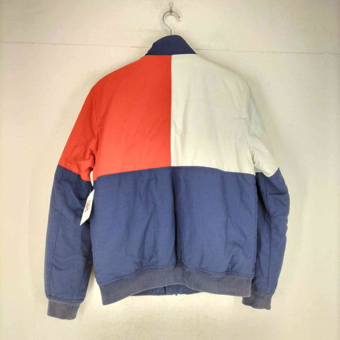 トミーヒルフィガー TOMMY HILFIGER トリコカラー 中綿ジップブルゾン メンズ S