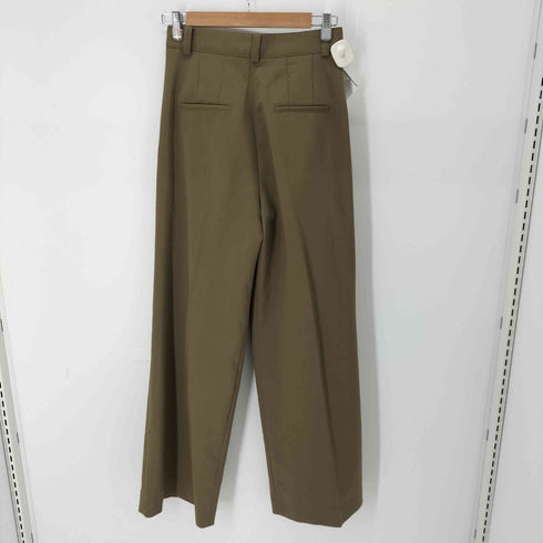 ザラ ZARA PLEATED STRAIGHT LEG PANTS レディース JPN:XS