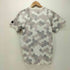 アディダス adidas 00s パフォーマンスロゴ 幾何学模様S/S Tシャツ メンズ M