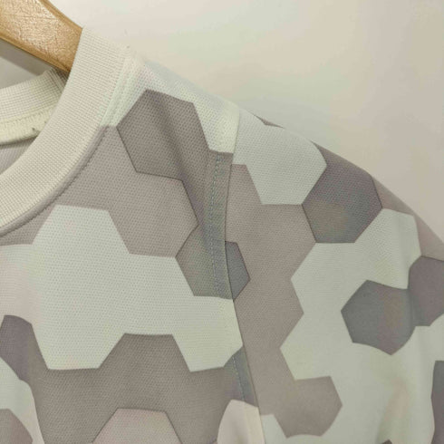 アディダス adidas 00s パフォーマンスロゴ 幾何学模様S/S Tシャツ メンズ M