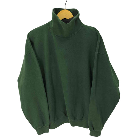PLUMA 90S USA製 コットンハイネックスウェット メンズ import:L