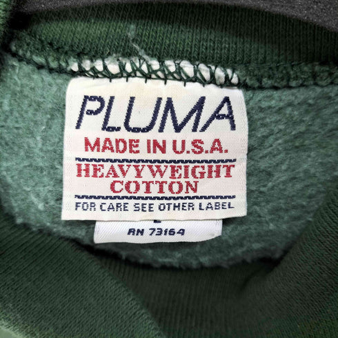 PLUMA 90S USA製 コットンハイネックスウェット メンズ import:L