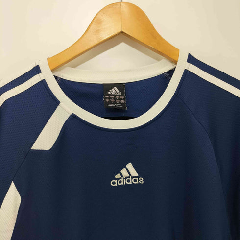 アディダス adidas 00s スリーラインデザインS/S Tシャツ メンズ S