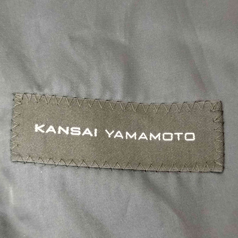カンサイヤマモト KANSAI YAMAMOTO ウール混 ストライプテーラードジャケット メンズ 170