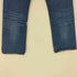 ディーゼル DIESEL イタリア製 VIKER WASH L.32 008A2 革パッチ ダメージ加工 ローライズ ボタンフライ ストレート デニム パンツ レディース W30 L32