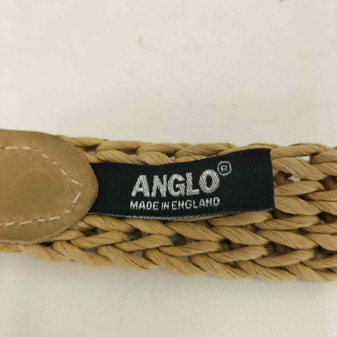 イングランド製 ANGLO ダブルリングメッシュベルト レディース