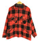 King Kole 50S-60S 棒TALON-ZIP バッファローチェック ネル シャツ ジャケット メンズ