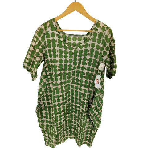 eastbyeastwest 総柄S/S ワンピース レディース
