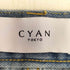 CYAN TOKYO スリットヘムワイドデニム レディース JPN:38