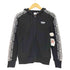 アディダスオリジナルス adidas Originals tape hoodie ロゴテープ ジップパーカー レディース JPN:M