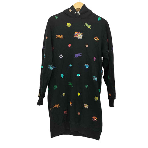 ケンゾー KENZO 総柄プルオーバーワンピース レディース XS