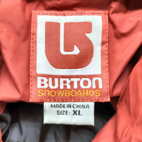 バートン BURTON フードドッキングバイカラダウンジャケット スノボ メンズ JPN:XL