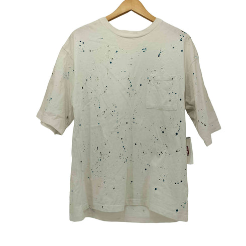 オニータ ONEITA POWER-T PRE-SHRUNK ペイント クルーネック S/S Tシャツ メンズ import:M